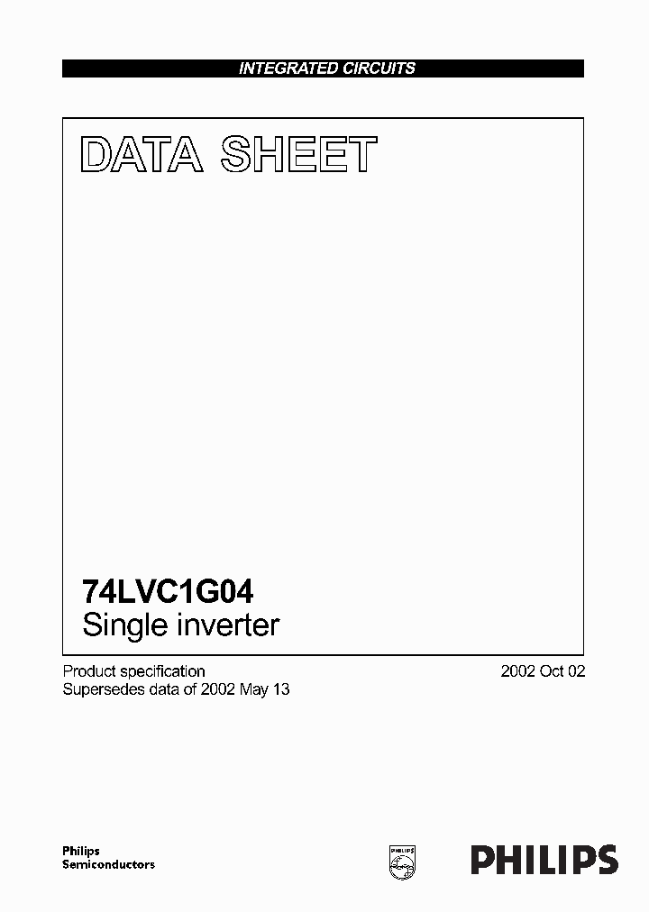 74LVC1G04_285949.PDF Datasheet