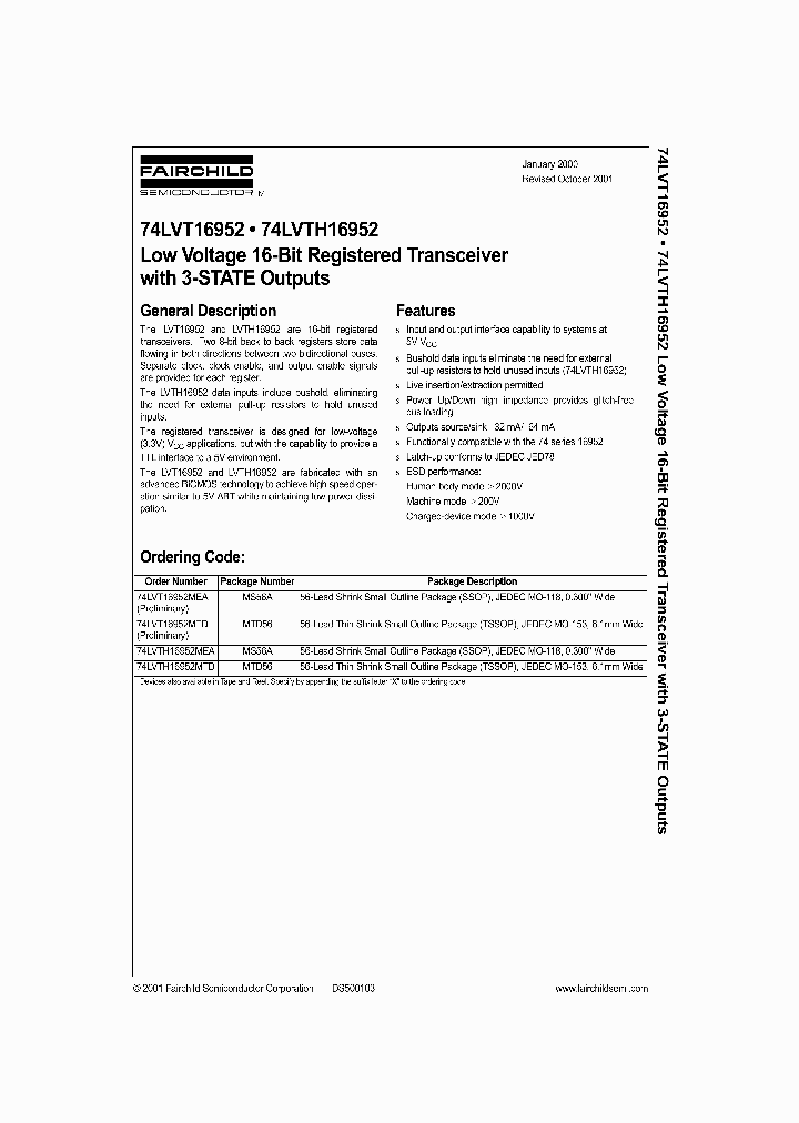 74LVT16952_292042.PDF Datasheet