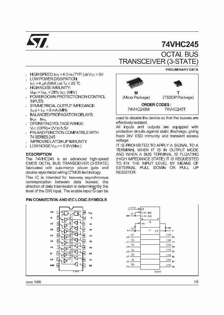 74VHC245_55436.PDF Datasheet