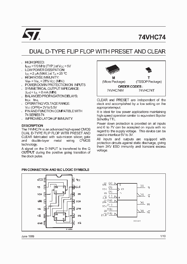 74VHC74_55568.PDF Datasheet