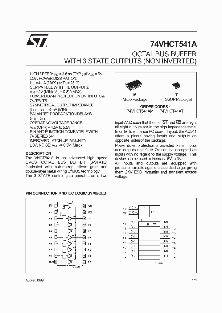 74VHCT541A_290036.PDF Datasheet