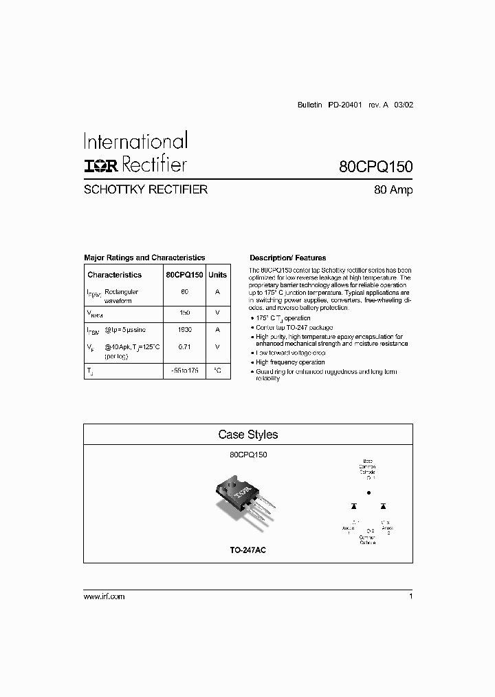 80CPQ150_295986.PDF Datasheet