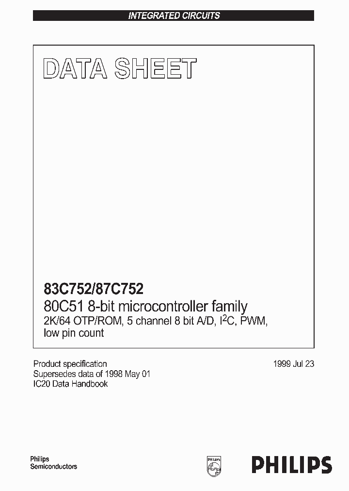 87C752_299705.PDF Datasheet