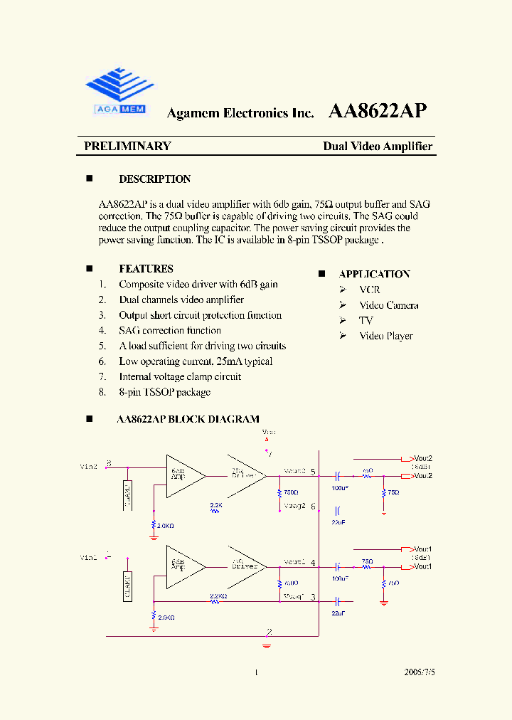AA8622AP_238285.PDF Datasheet