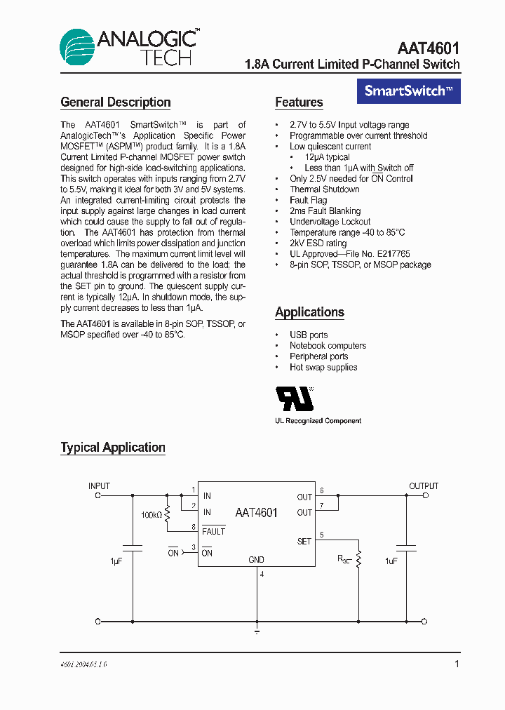 AAT4601_261544.PDF Datasheet
