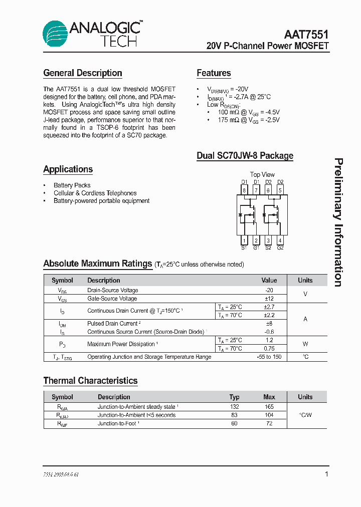 AAT7551_291155.PDF Datasheet