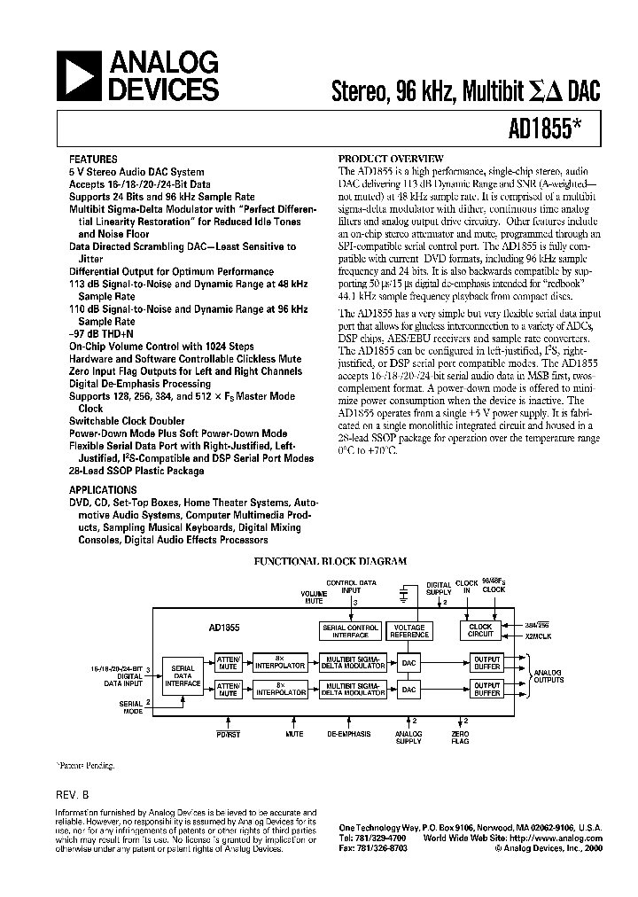 AD1855_295788.PDF Datasheet