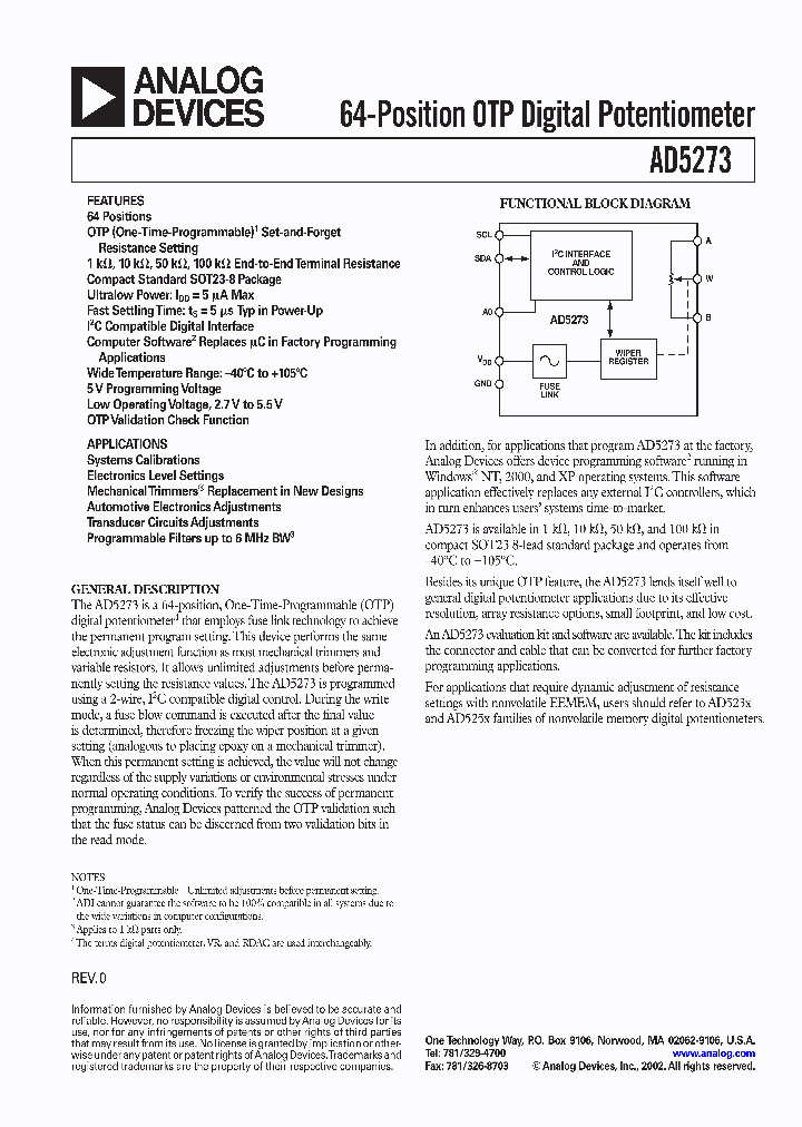 AD5273_287909.PDF Datasheet