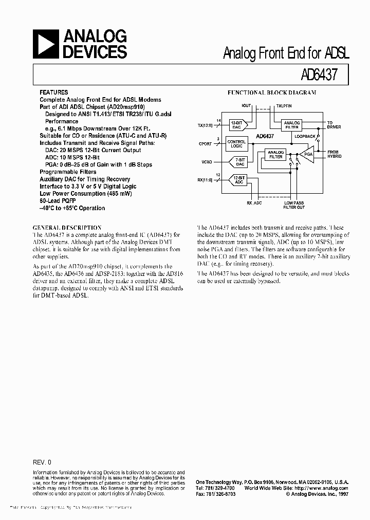 AD6437_292458.PDF Datasheet