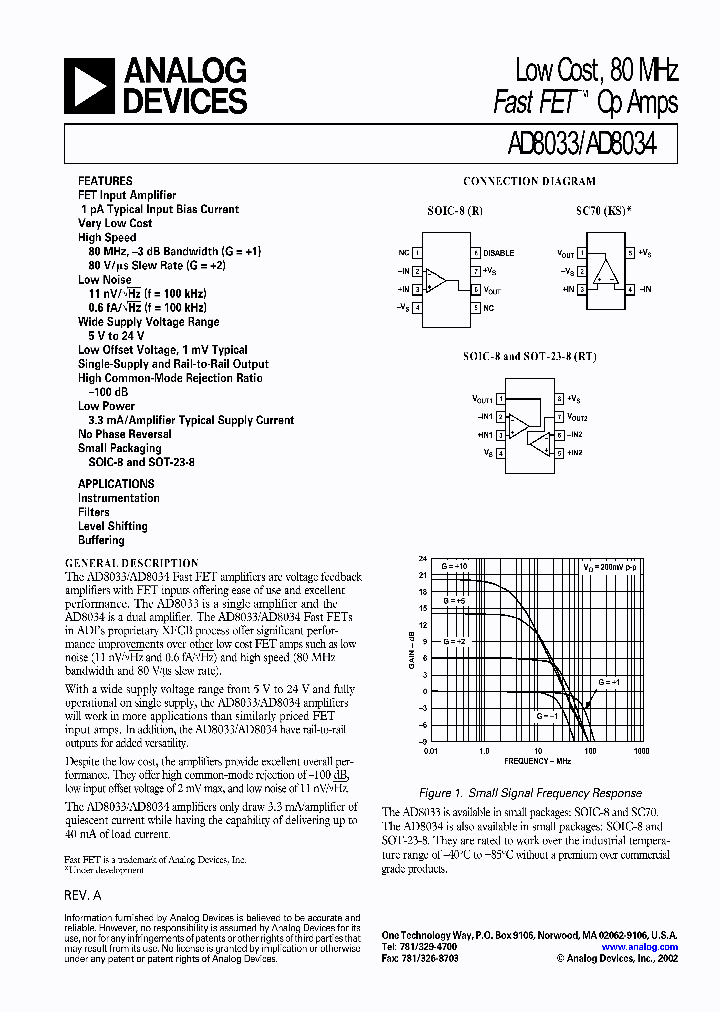 AD8033AKS-REEL7_201048.PDF Datasheet