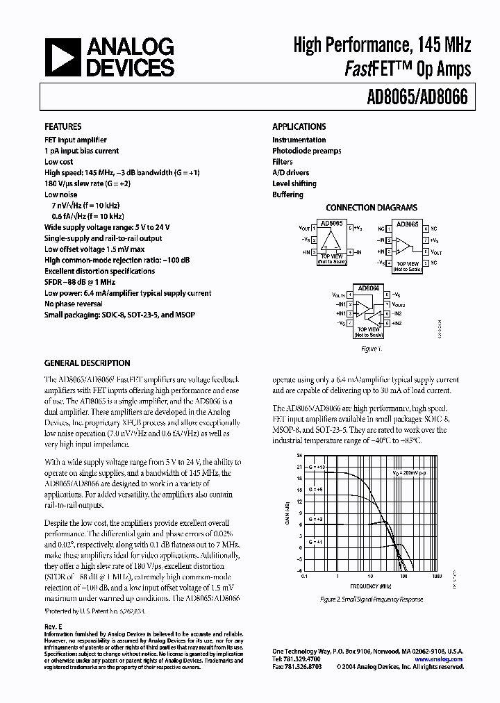 AD8066_220145.PDF Datasheet