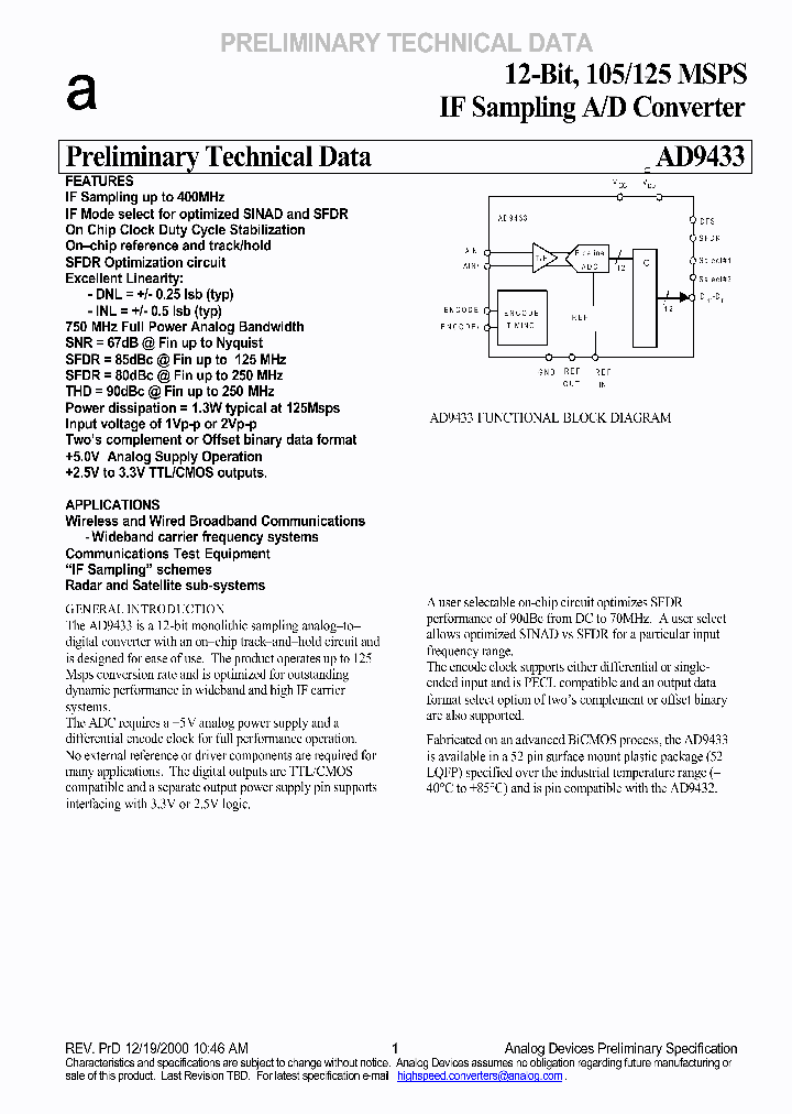 AD9433_268104.PDF Datasheet