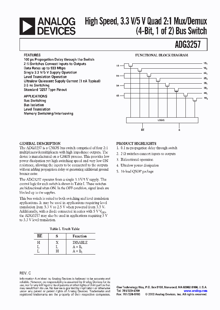 ADG3257BRQ_263727.PDF Datasheet