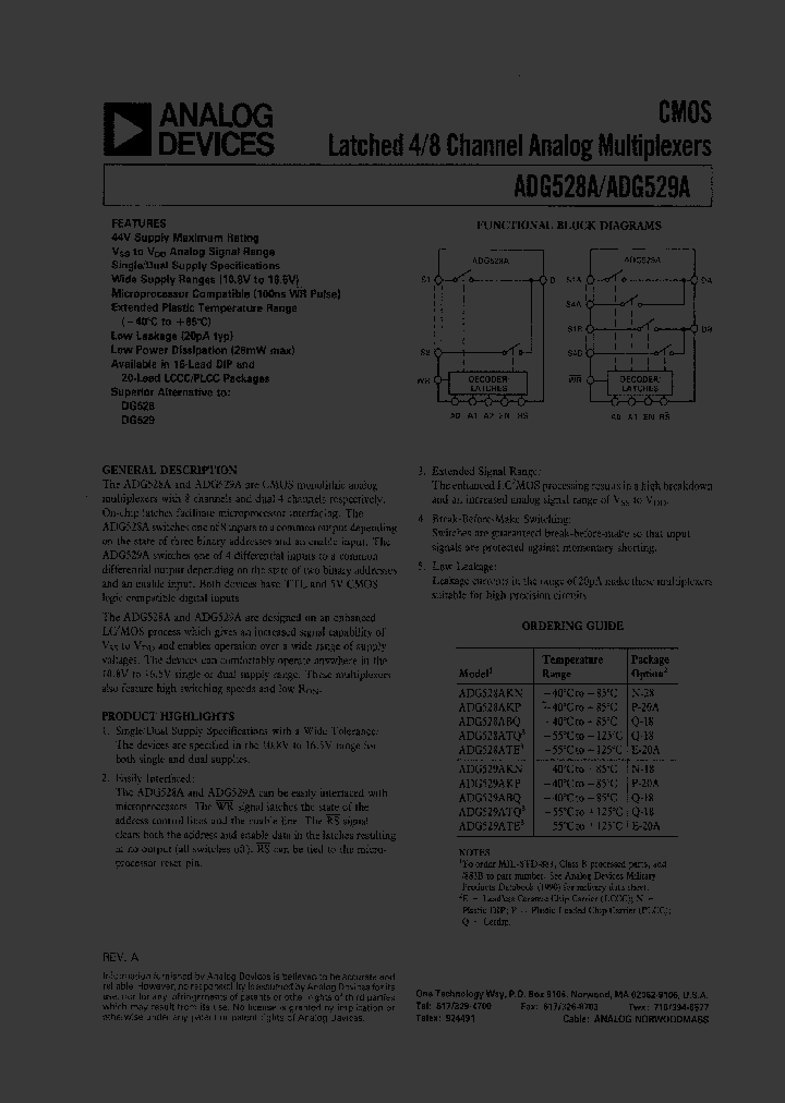ADG529A_205045.PDF Datasheet
