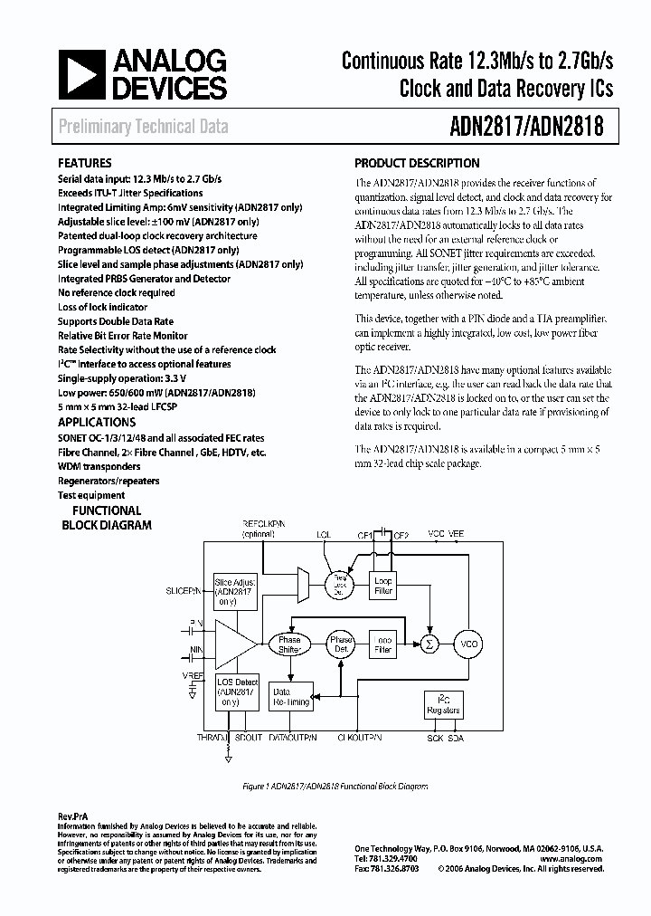 ADN2817ADN2818_286866.PDF Datasheet