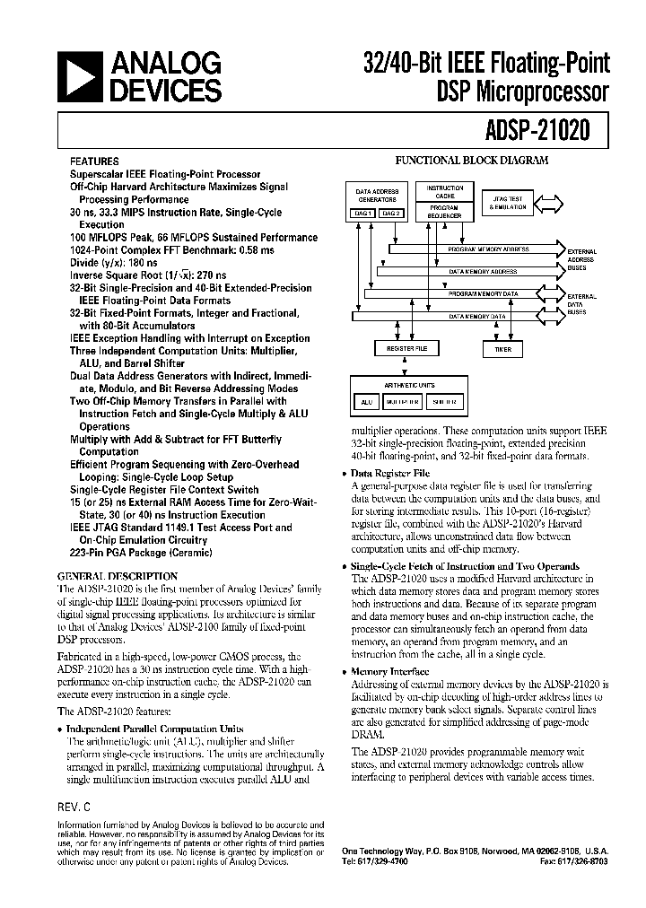 ADSP-21020_273842.PDF Datasheet