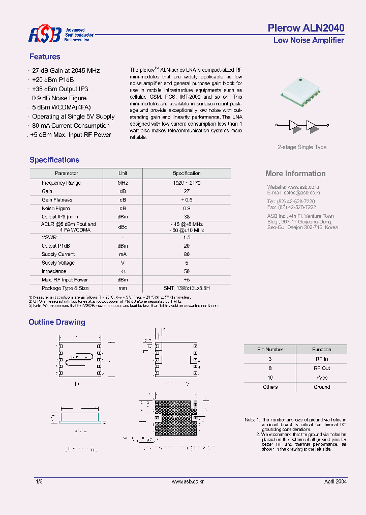 ALN2040_286134.PDF Datasheet