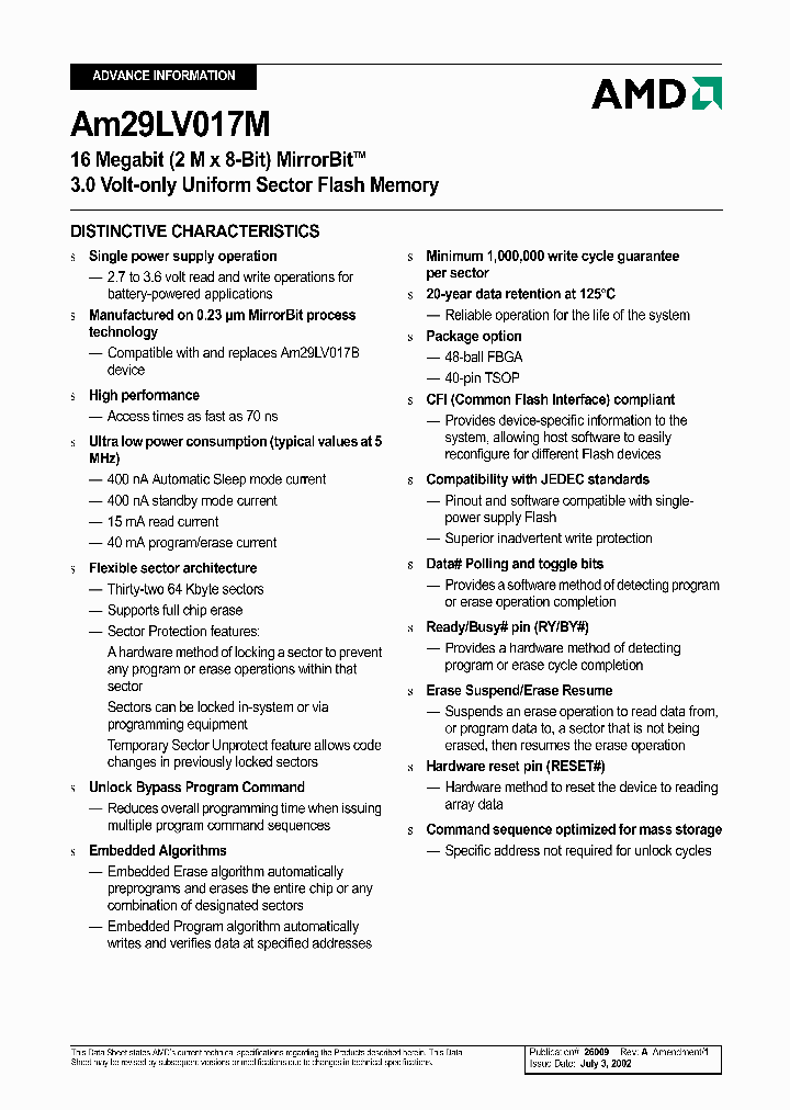 AM29LV017M_247925.PDF Datasheet