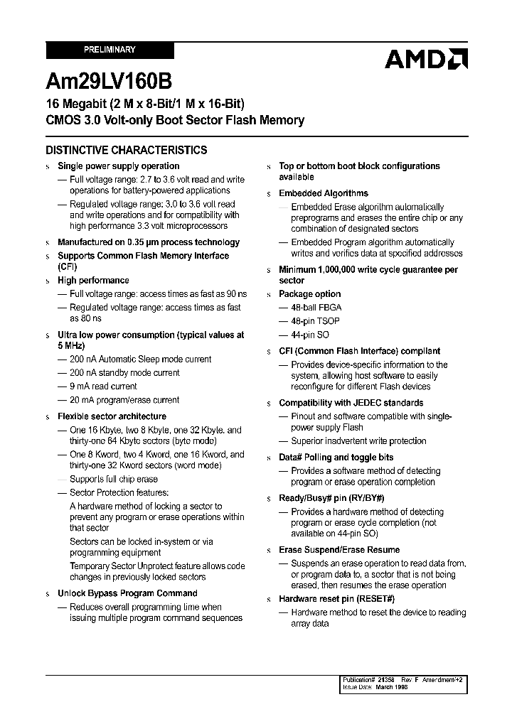 AM29LV160BB80REC_187986.PDF Datasheet