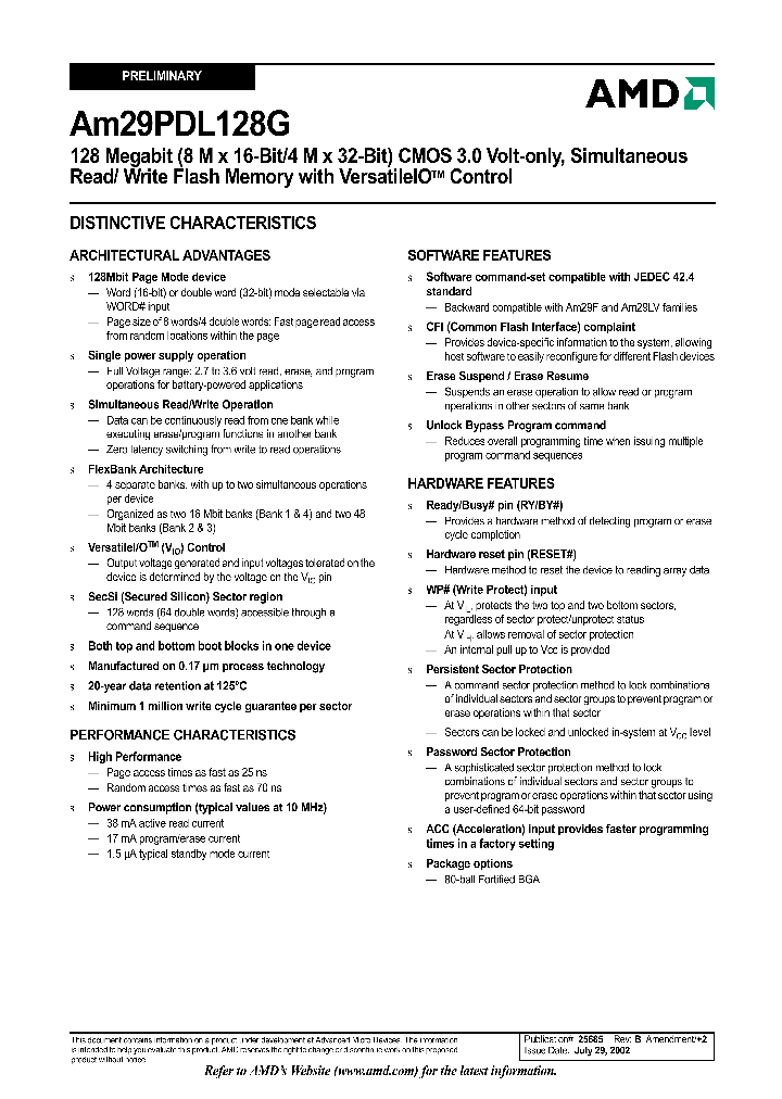 AM29PDL128G_275091.PDF Datasheet