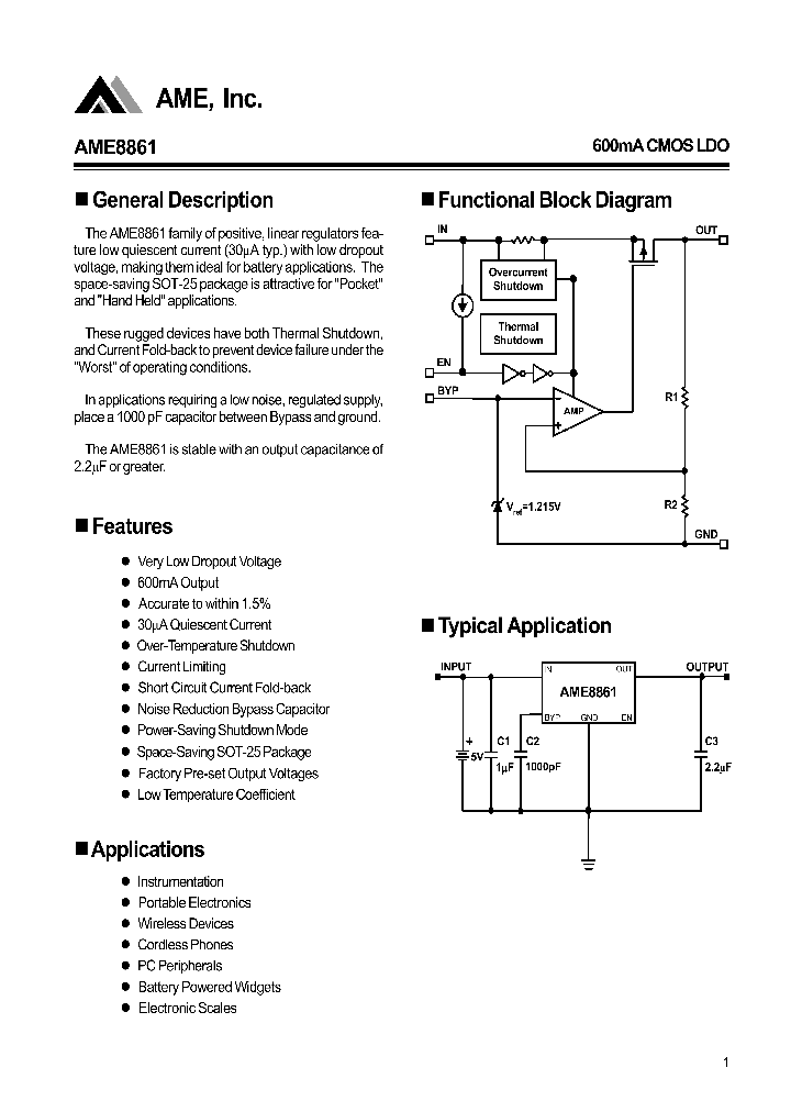 AME8861AEEV330Z_291804.PDF Datasheet