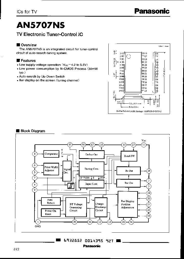 AN5707NS_281538.PDF Datasheet