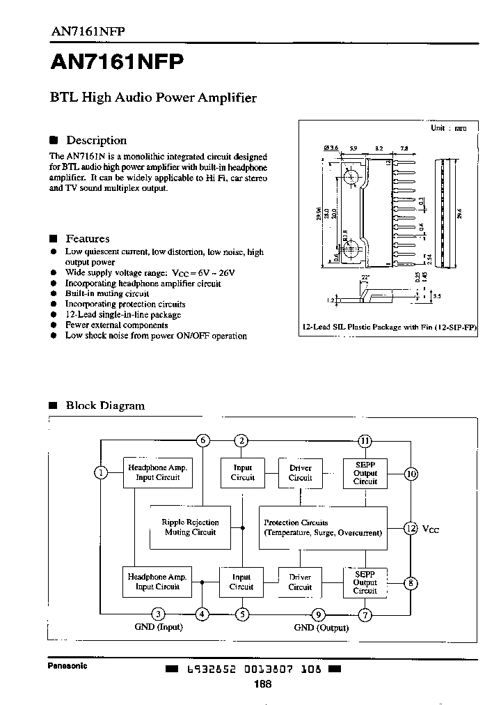 AN7161NFP_157403.PDF Datasheet