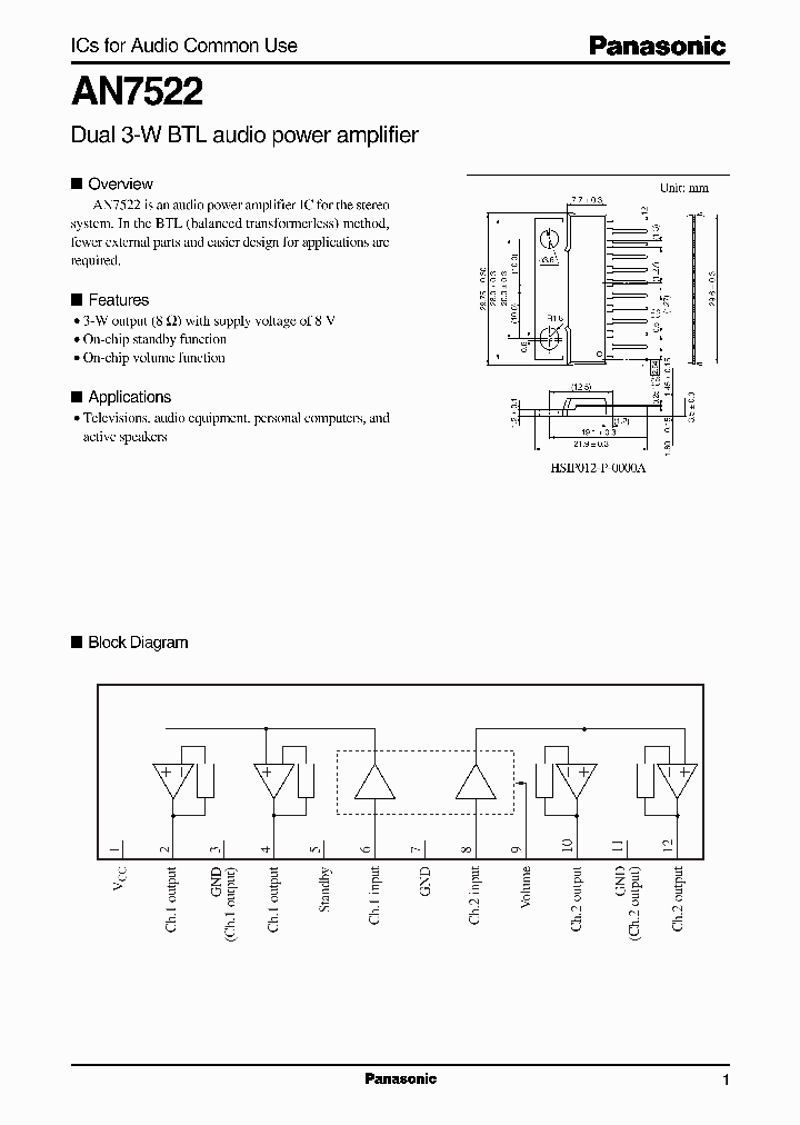 AN7522_274965.PDF Datasheet