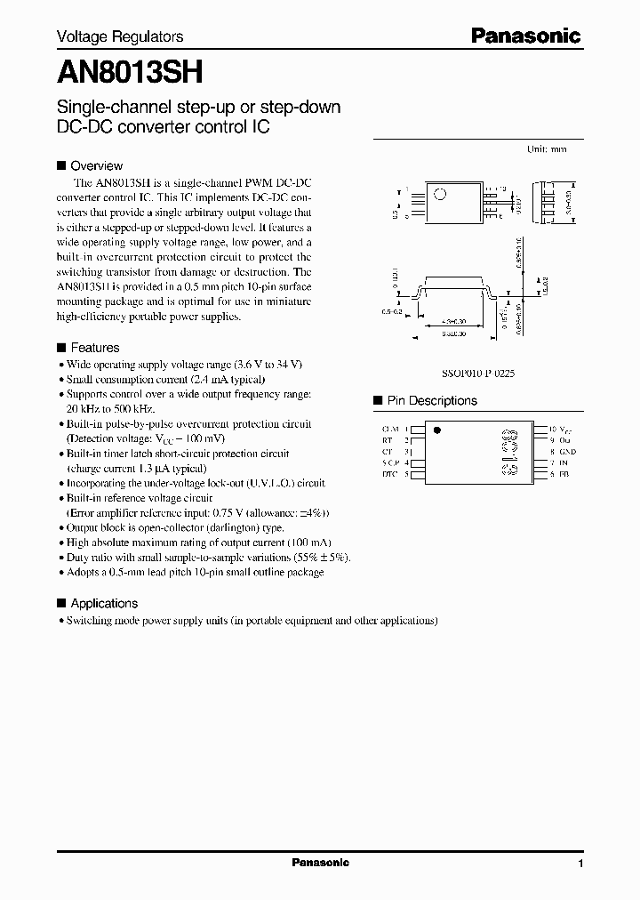 AN8013SH_291709.PDF Datasheet