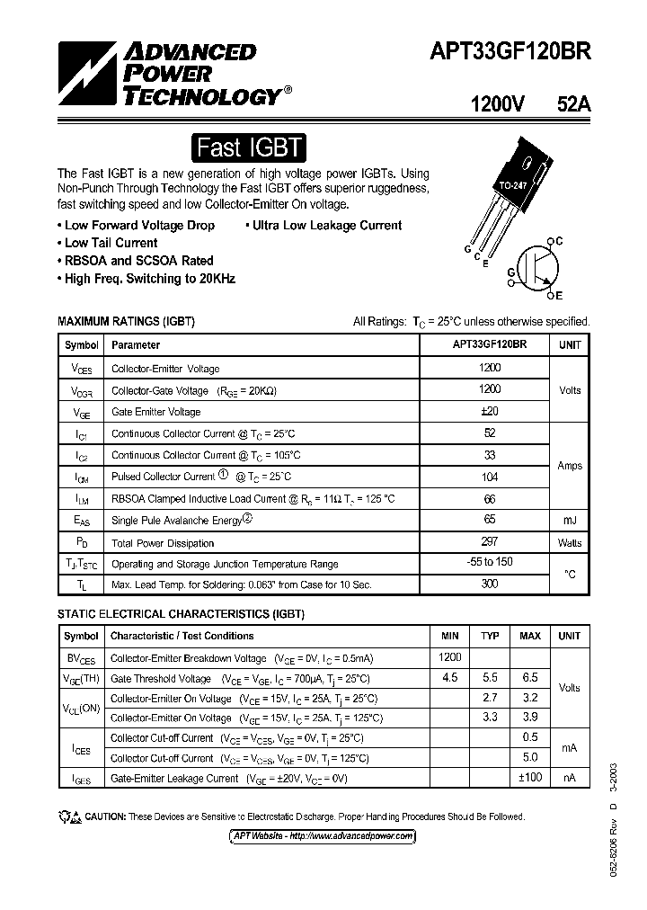 APT33GF120_304526.PDF Datasheet