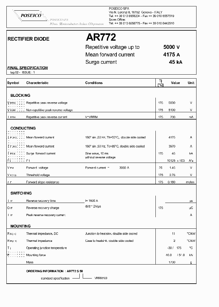 AR772_271033.PDF Datasheet