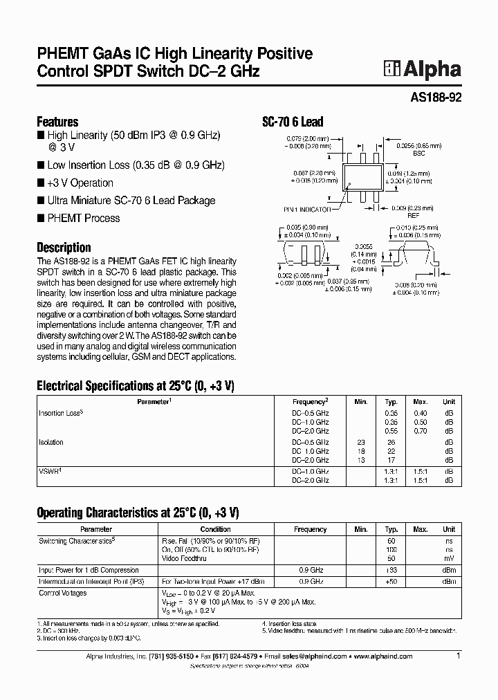 AS188-92_275070.PDF Datasheet