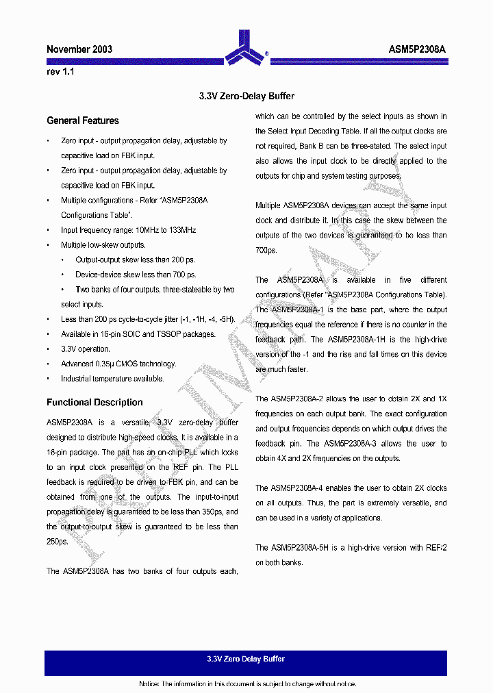 ASM5P2308_293802.PDF Datasheet