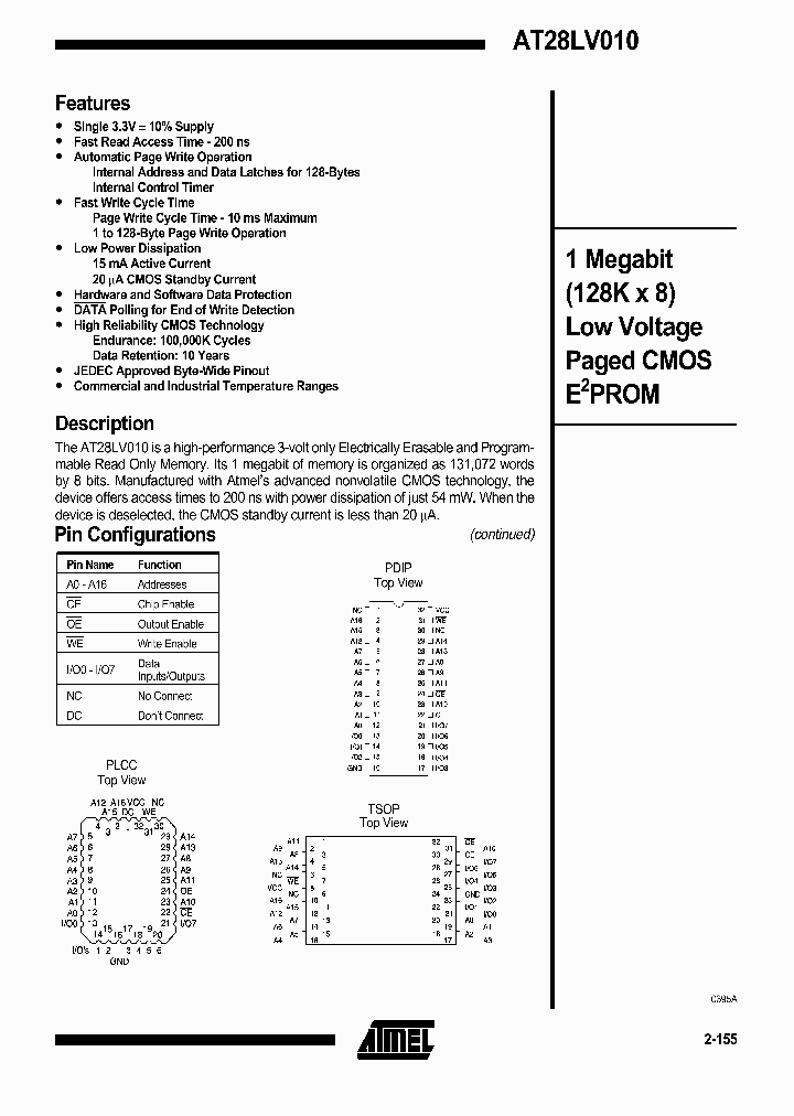 AT28LV010_287832.PDF Datasheet