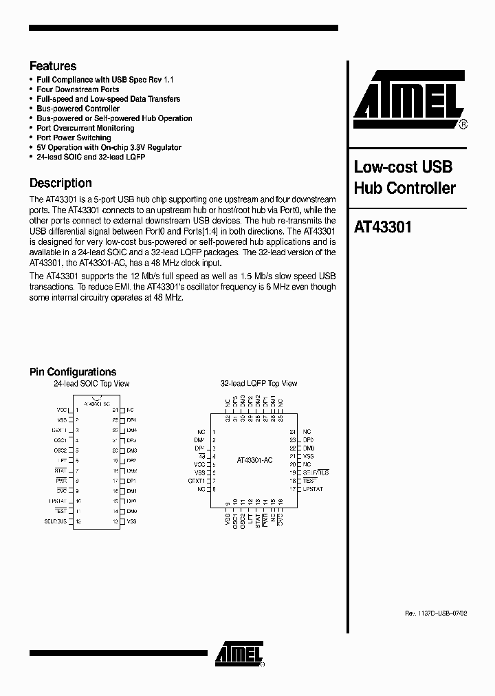 AT43301NBSP_278470.PDF Datasheet