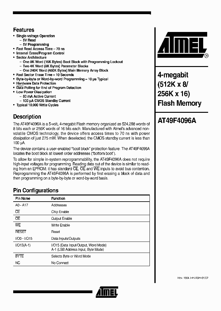 AT49F4096ANBSP_279808.PDF Datasheet