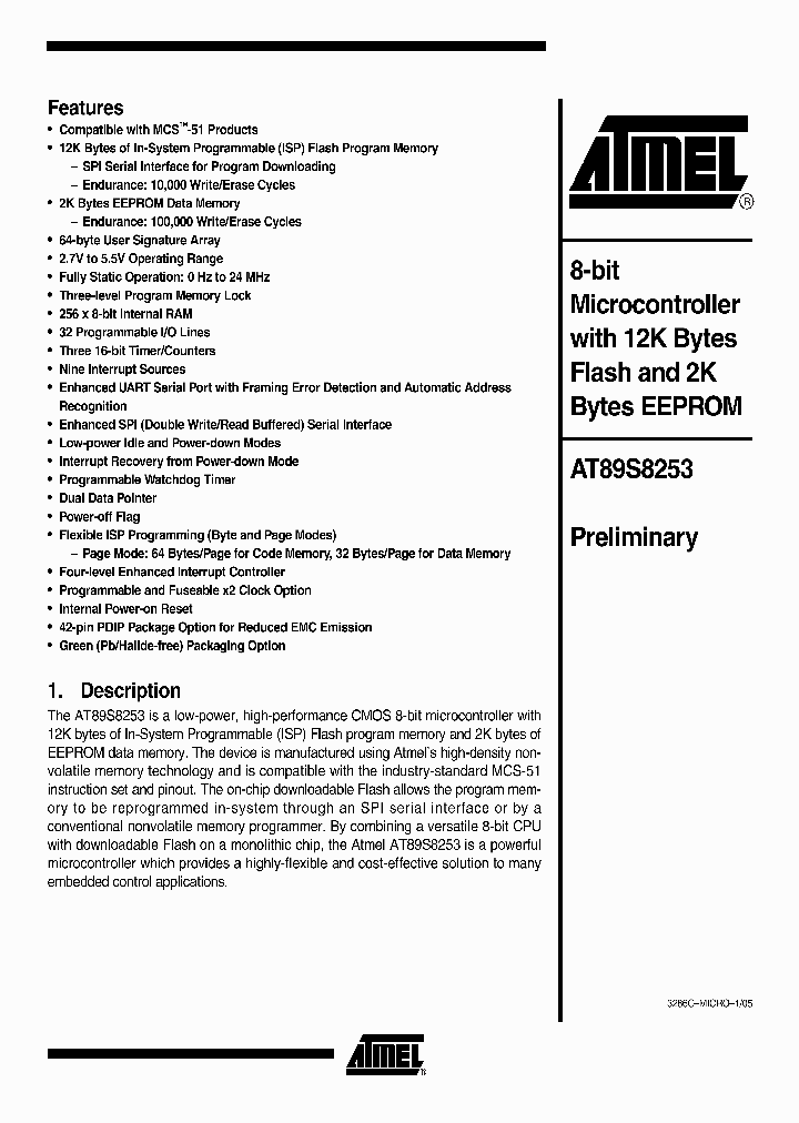 AT89S8253-_286365.PDF Datasheet