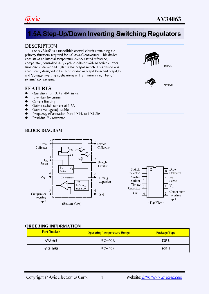 AV34063_287487.PDF Datasheet