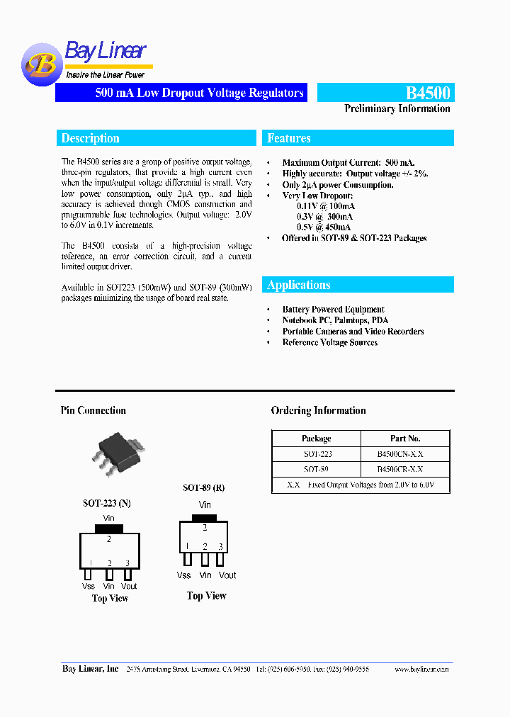 B4500_300970.PDF Datasheet