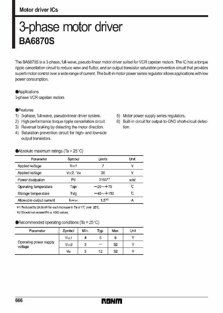 BA6870S_271319.PDF Datasheet