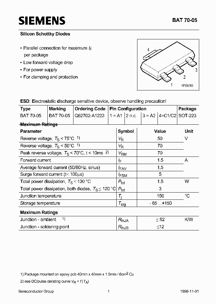 BAT70-05_263997.PDF Datasheet
