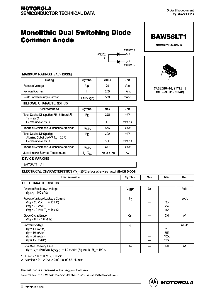 BAW56LT1_151371.PDF Datasheet