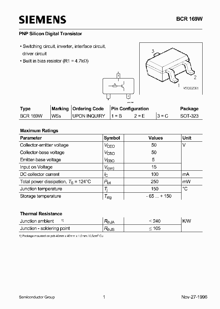 BCR169W_132937.PDF Datasheet