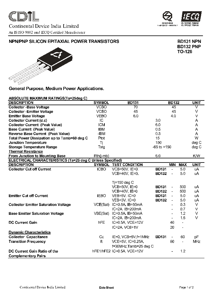 BD132_202835.PDF Datasheet