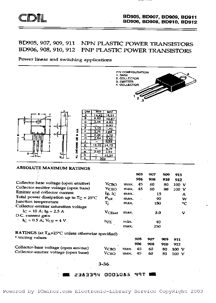 BD906_200010.PDF Datasheet
