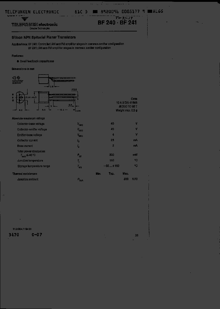 BF241_203840.PDF Datasheet