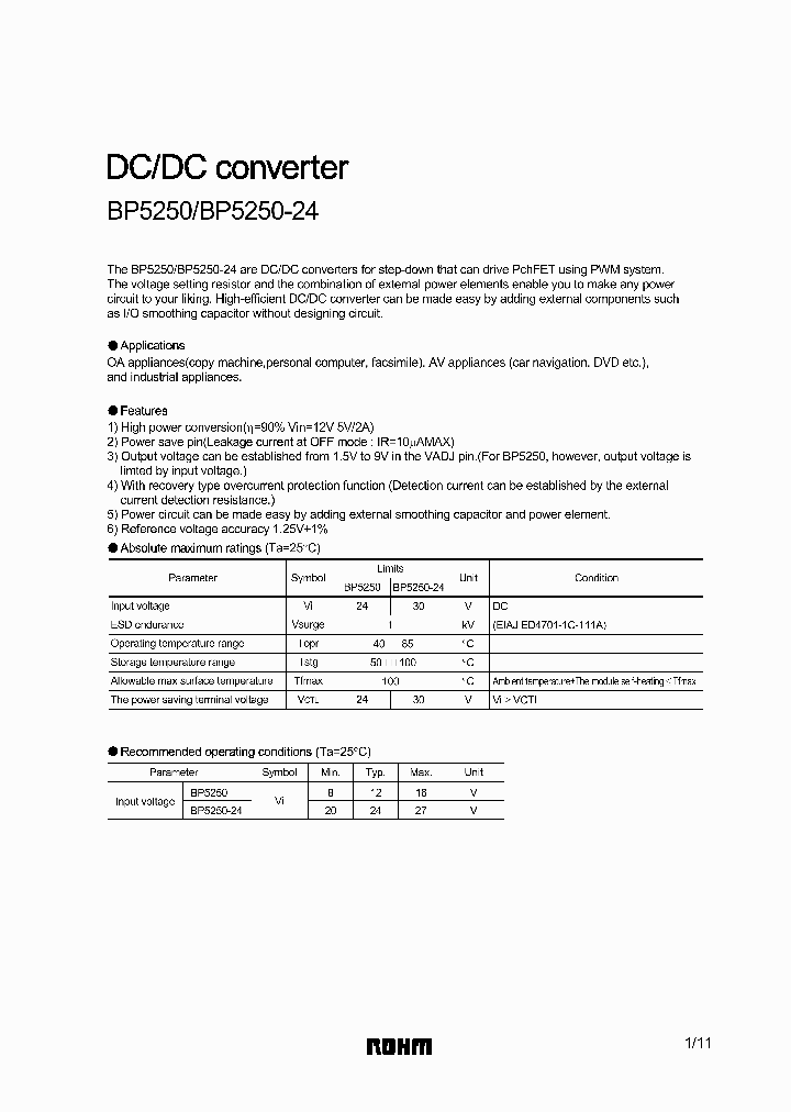 BP5250_250087.PDF Datasheet