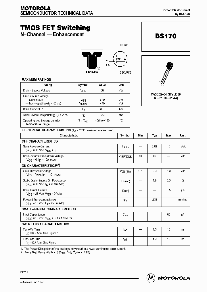 BS170_180675.PDF Datasheet