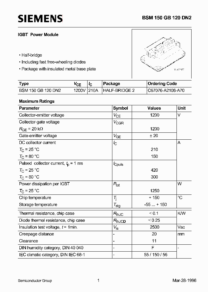 BSM150GB120DN2_294015.PDF Datasheet