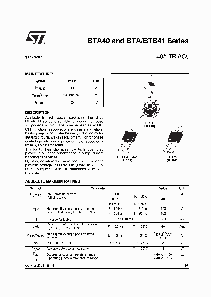 BTB41-600BRG_261015.PDF Datasheet